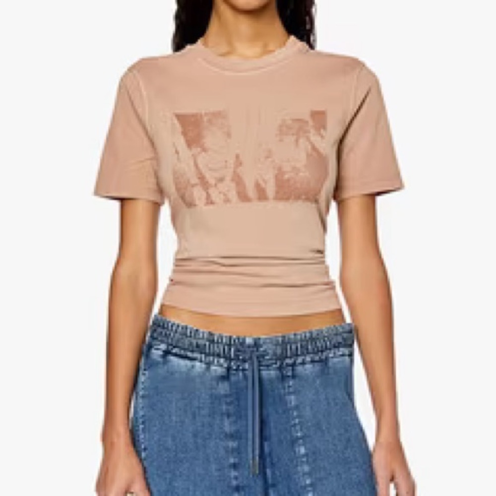 Diesel Photograph-print Crew-neck T-shirt